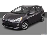 2012 Toyota Prius c Front angle view photo
